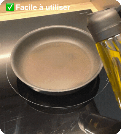 Spray à Huile – Dosage précis & Anti-coulures